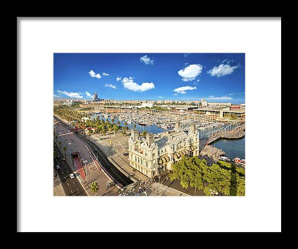 Catalonia Framed Print featuring the photograph Barcelona by Nikada