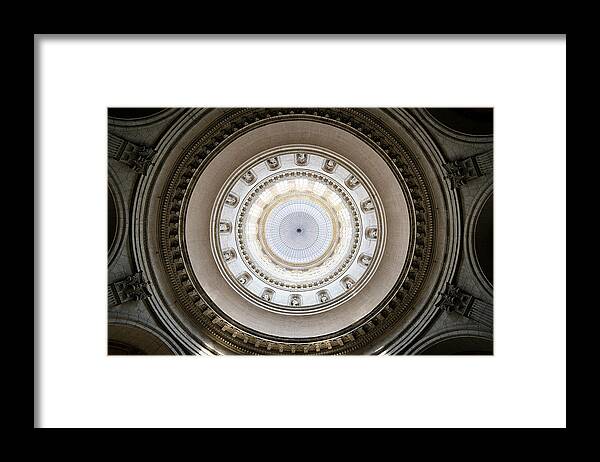 Architecture Framed Print featuring the photograph Basilica Notre-dame by Roland Weber