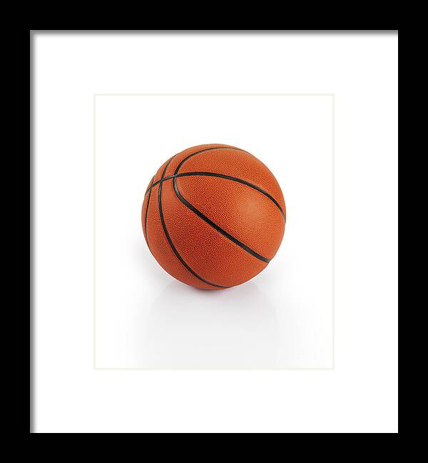Recreational Pursuit Framed Print featuring the photograph Basketball by Benimage