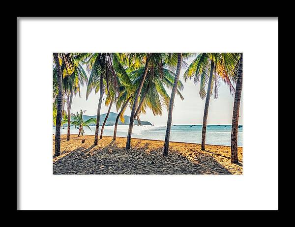 Oceans Framed Print featuring the photograph Beautiful Beach In Thailand by Stockbym