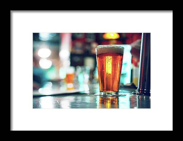 Drink Framed Print featuring the photograph Beer by Ansel Olson