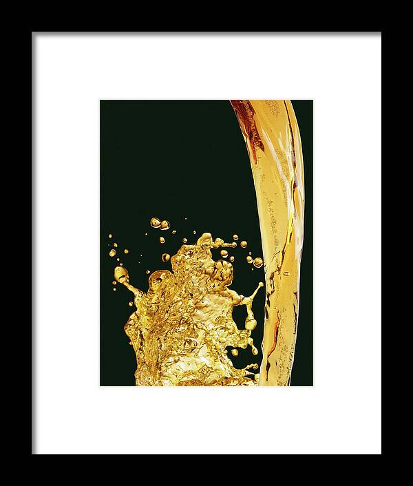 Alcohol Framed Print featuring the photograph Beer Pour by Jack Andersen