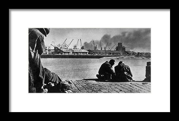 Defeat Framed Print featuring the photograph Bef Wait by Keystone