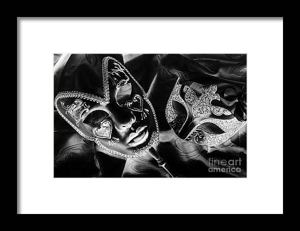 Black Framed Print featuring the digital art Before Play by Jorgo Photography