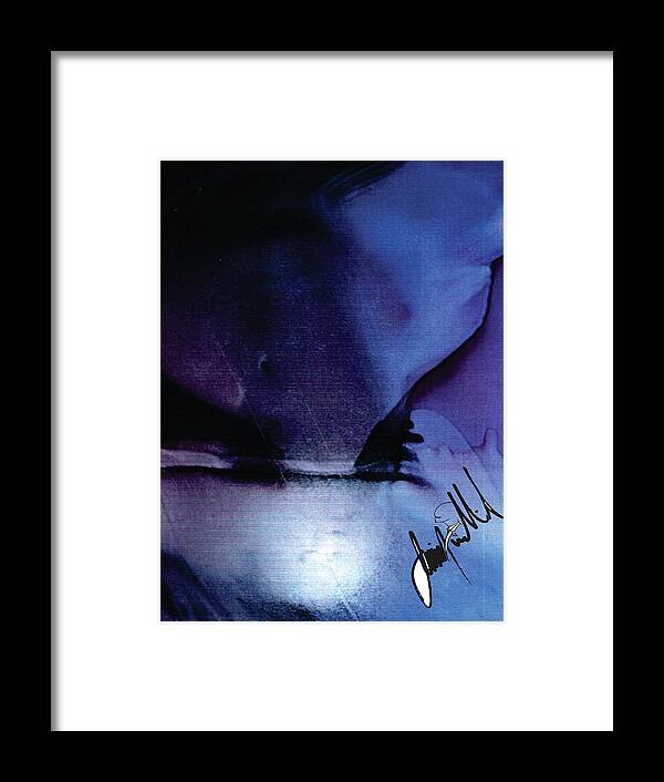  Framed Print featuring the digital art Belly by Jimmy Williams