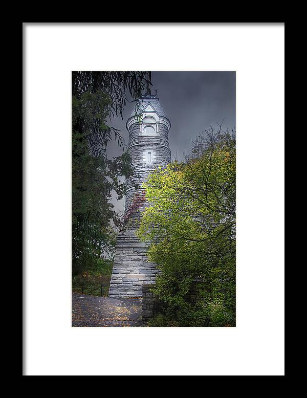New York City Framed Print featuring the photograph Belvedere Castle by Mark Andrew Thomas