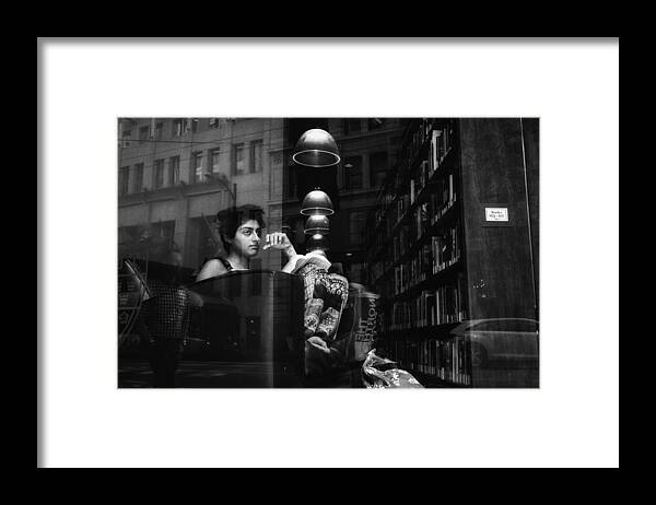 Candid Framed Print featuring the photograph Belzberg Library, Vancouver by Jianwei Yang