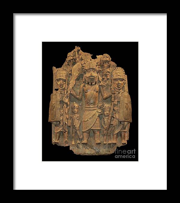 Benin Framed Print featuring the photograph Benin Bronze by David Parker/science Photo Library