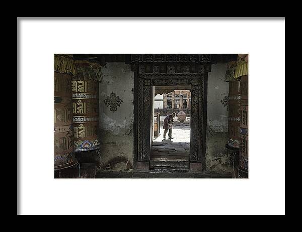 Everyday Framed Print featuring the photograph Bent Not Broken by Jerry Berry