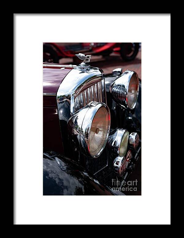 Bentley Framed Print featuring the photograph Bentley at 100 -3 by David Bearden