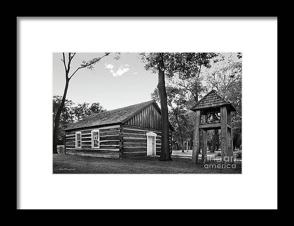 Bethel College Framed Print featuring the photograph Bethel College Indiana Taylor Memorial Chapel by University Icons