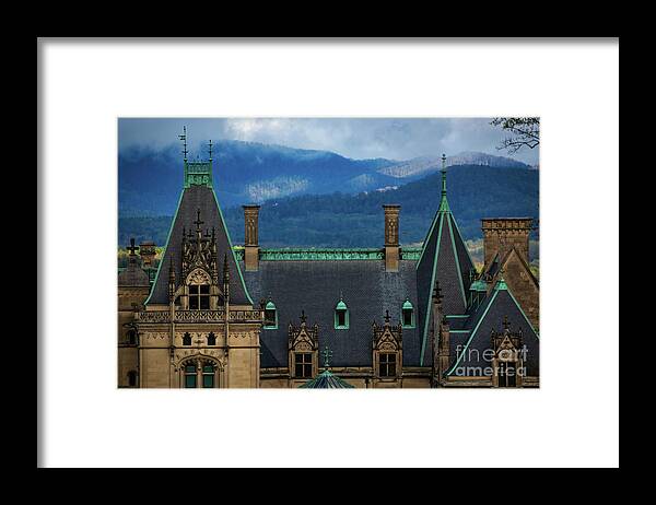 Asheville Framed Print featuring the photograph Biltmore Estate by Doug Sturgess