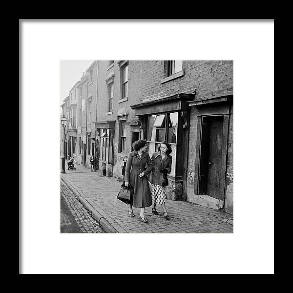Child Framed Print featuring the photograph Birmingham Street by Bert Hardy