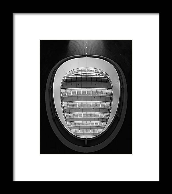Perspective Framed Print featuring the photograph Black Hole by Maxim Makunin