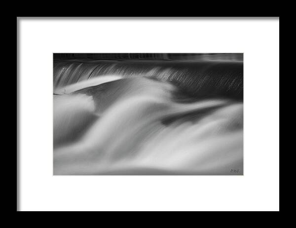 Black And White Framed Print featuring the photograph Blackstone River XXXII BW by David Gordon