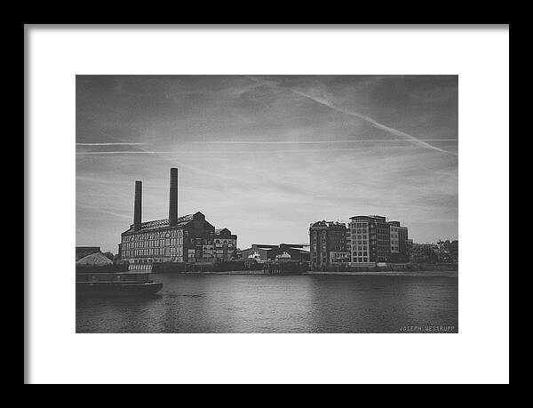 Gothic Framed Print featuring the photograph Bleak Industry by Joseph Westrupp