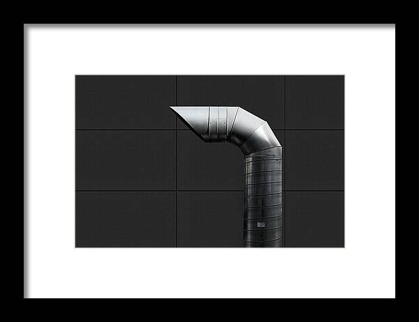 Pipe Framed Print featuring the photograph Blow Out by Stefan Eisele