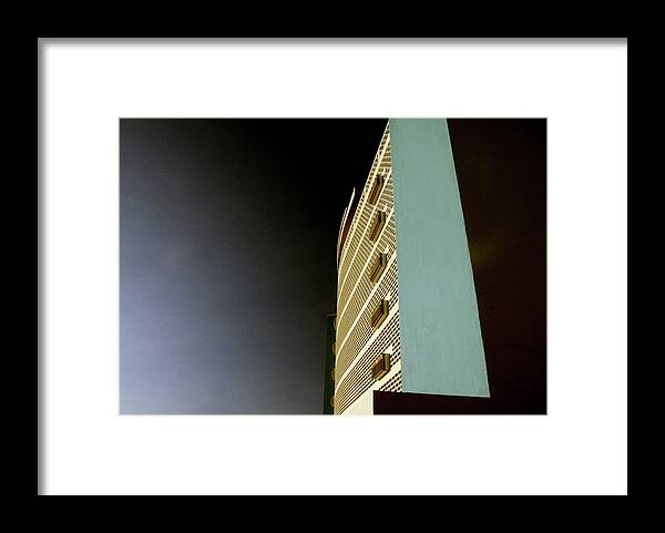 Florida Framed Print featuring the photograph Blue Glow Daytona by Ross Lewis