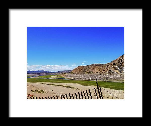 Breckenridge Framed Print featuring the photograph Blue Mesa Reservoir by Elizabeth M