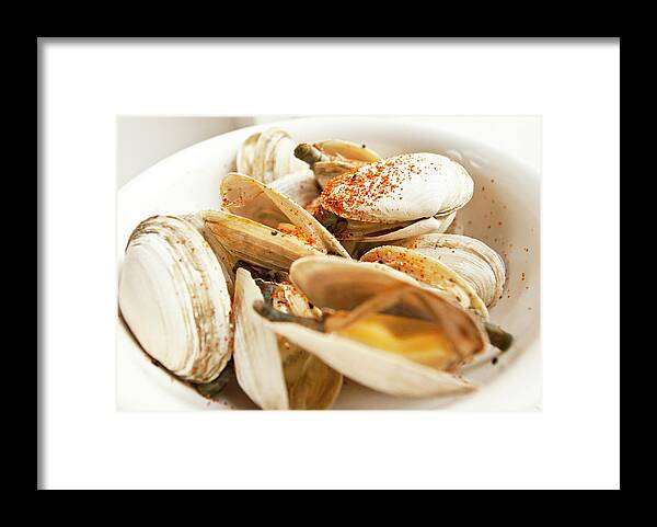 Boiled Framed Print featuring the photograph Boiled Sea Shells by Image By Michael Talalaev