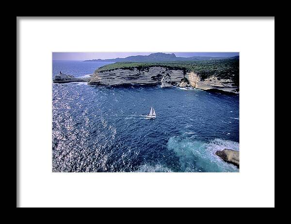 Tranquility Framed Print featuring the photograph Bonifacio by P. Eoche