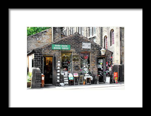 Bookshop Framed Print featuring the photograph Bookin' Marvellous by Doc Braham