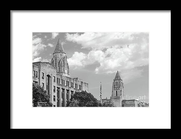 Boston Framed Print featuring the photograph Boston University Towers by University Icons