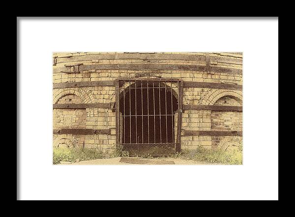 2014 Framed Print featuring the photograph Brickworks 34 by Charles Hite