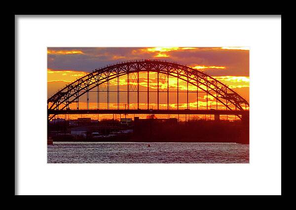 Bridge Framed Print featuring the photograph Bridge to Tomorrow by Linda Stern