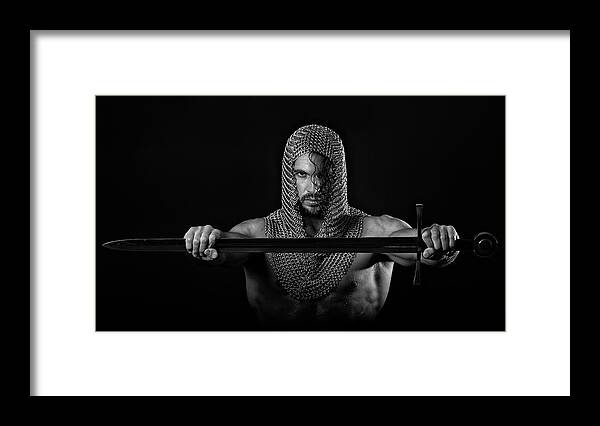 Sword Framed Print featuring the photograph Broadsword by Colin Dixon