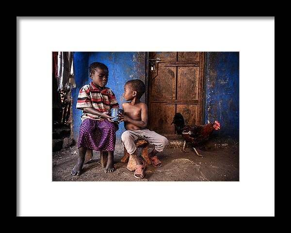 Travel Framed Print featuring the photograph Brotherhood by Sayed Baqer Alkamel