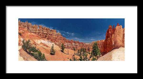 America Framed Print featuring the photograph Bryce Canyon NP - Walls, Windows and Hoodoos, Oh My by ProPeak Photography