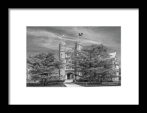Bryn Mawr College Framed Print featuring the photograph Bryn Mawr College Landscape by University Icons