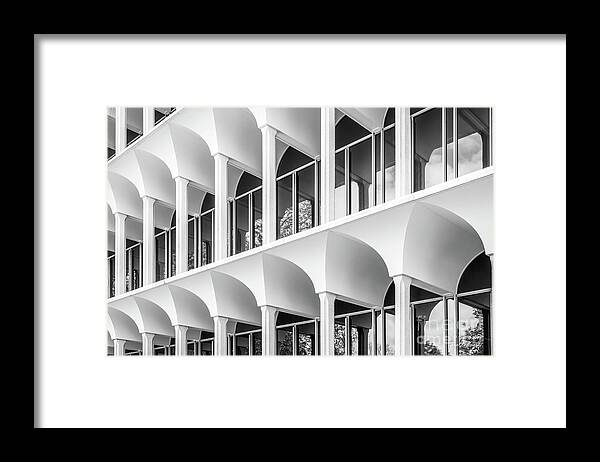 Butler University Framed Print featuring the photograph Butler University Irwin Library Detail by University Icons