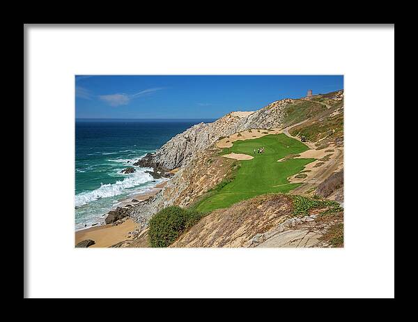 Cabo San Lucas, Quivira Golf Club Framed Print by Hans Peter Huber - Pixels