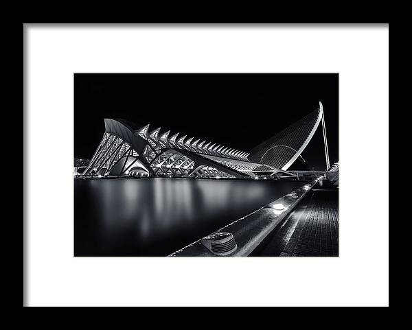 Architecture Framed Print featuring the photograph Calatrava's City by Gerard Jonkman