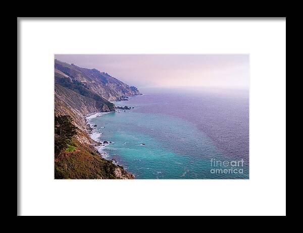Pacific Coast Highway Framed Print featuring the photograph 0743 California Pacific Coast Road Trip by Amyn Nasser