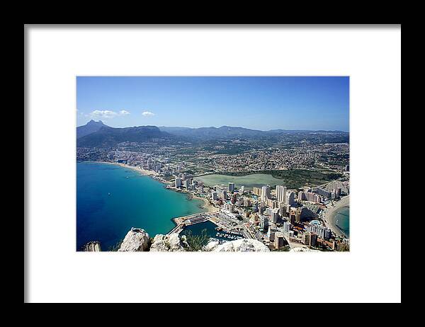 Tranquility Framed Print featuring the photograph Calpe, Spain by Nigel Killeen