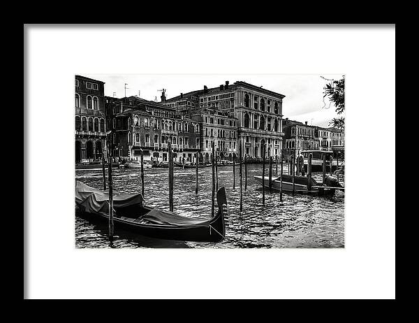  Framed Print featuring the photograph Canal by Al Harden