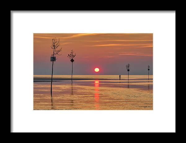 Rock Harbor Framed Print featuring the photograph Cape Cod Summer Fun by Juergen Roth