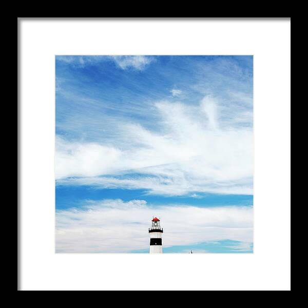 Tranquility Framed Print featuring the photograph Cape Recife Lighthouse, Port Elizabeth by Neil Overy