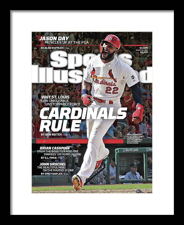 St. Louis Cardinals Framed Print featuring the photograph Cardinals Rule Why St. Louis Is An Unkillable, Unstoppable Sports Illustrated Cover by Sports Illustrated