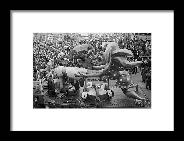 Holiday Framed Print featuring the photograph Carnaval De Cologne by Keystone-france