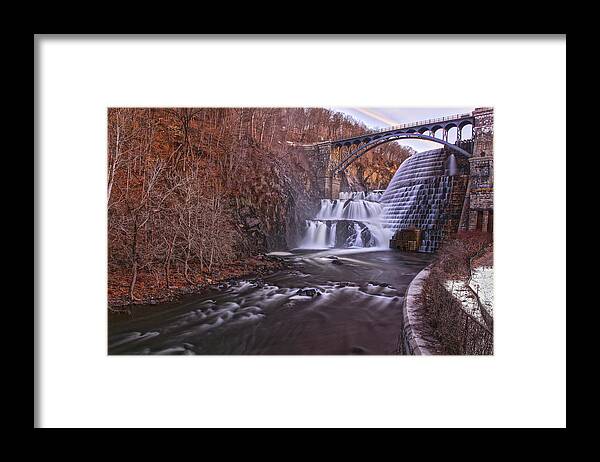 Dawn Framed Print featuring the photograph Cascading Connections by Angelo Marcialis