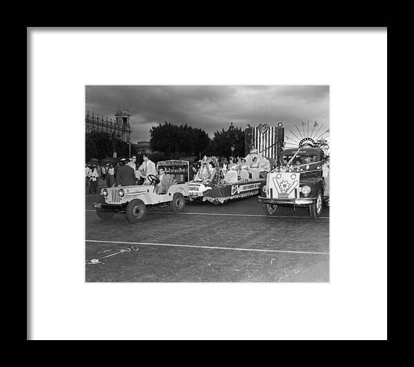 1950-1959 Framed Print featuring the photograph Centenary Parade by Bert Morgan