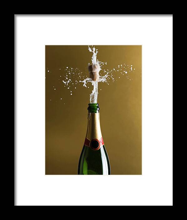 Alcohol Framed Print featuring the photograph Champagne. Celebration Still Life by Syldavia