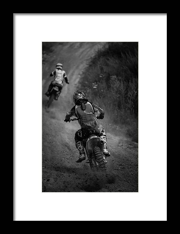 Sport Framed Print featuring the photograph Chase by Dmitry Stepanov