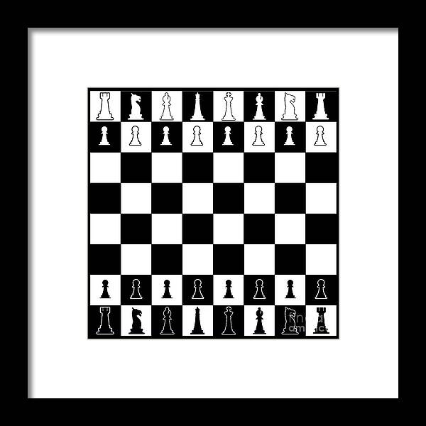 Chess Board Layout Digital Art by Bigalbaloo Stock - Pixels