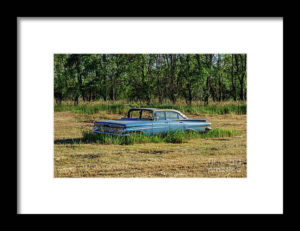Chevy Framed Print featuring the photograph Chevy Biscayne - 1 by Jeffrey Schulz