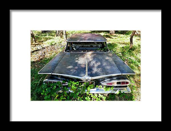 Chevy Impala Vintage Auto Framed Print featuring the photograph Chevy Impala by Neil Pankler